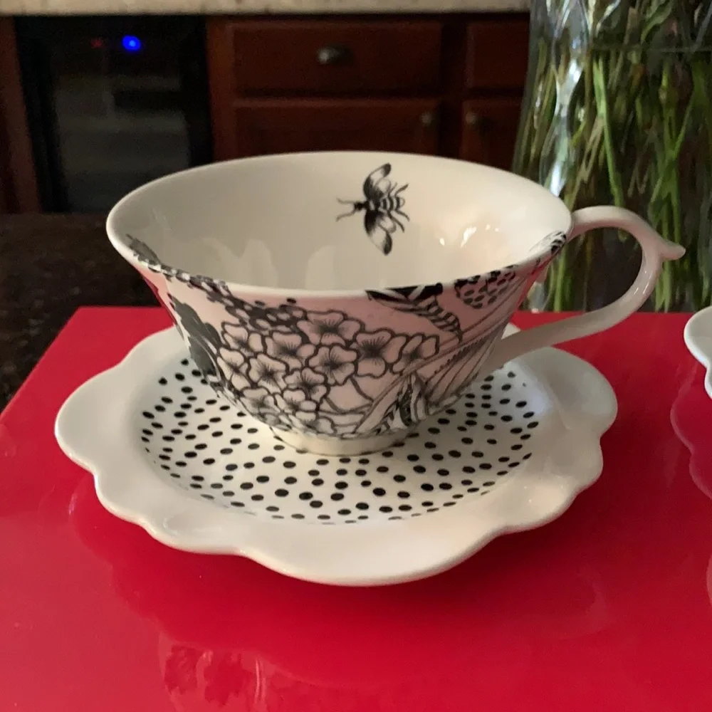 One Anthropologie cup and saucer